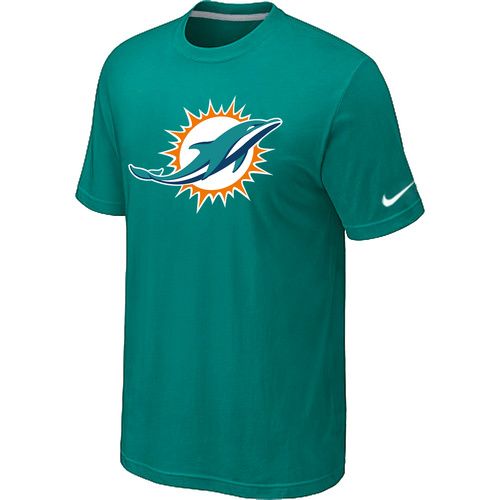 Nike Miami Dolphins Sideline Legend Authentic Logo Dri-FIT NFL T-Shirt - Green